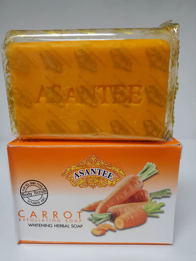 ASANTEE CARROT EXFOLIATING HERBAL SOAP