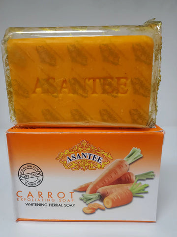 ASANTEE CARROT EXFOLIATING HERBAL SOAP