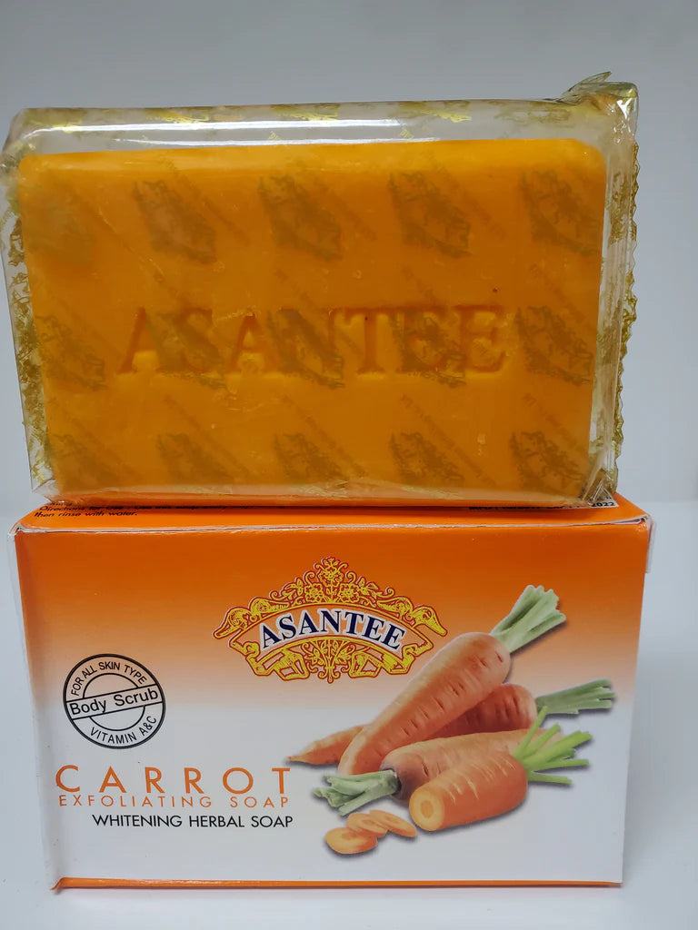 ASANTEE CARROT EXFOLIATING HERBAL SOAP