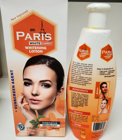 PARIS WHITE CARROT LOTION 500ml