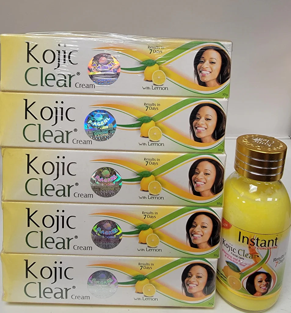 6 pic Kojic Clear Lemon