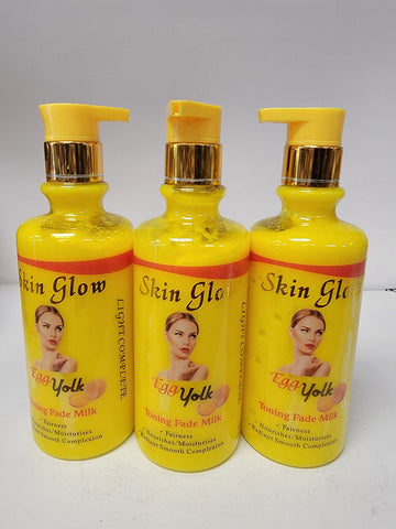 SKIN GLOW EGG YOLK TONING FADE MILK