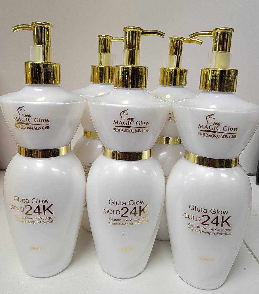glutathione gluta glow gold 24k whitening lotion