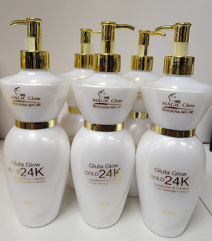 glutathione gluta glow gold 24k whitening lotion
