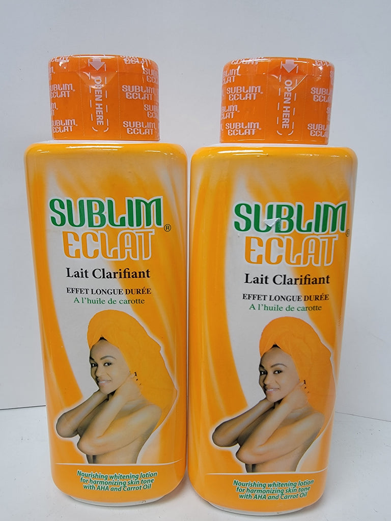 Sublim eclait lait clarifiant nourishing body lotion 500ml