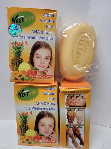 VEETGOLD 3 IN 1 SOAP