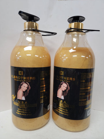K BROTHERS GOLDEN LIGHTENING SHOWER GEL