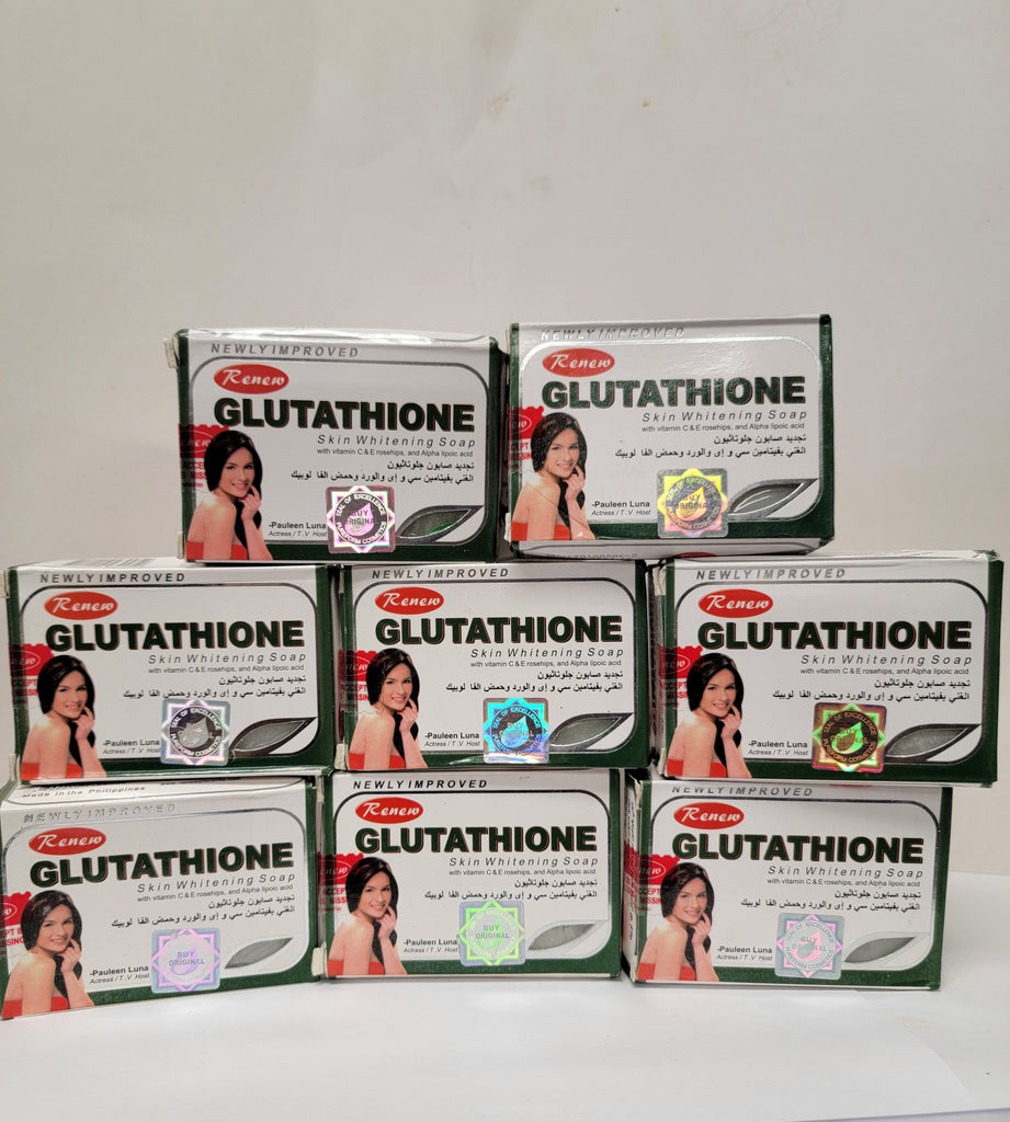 12 pic Glutathione soap