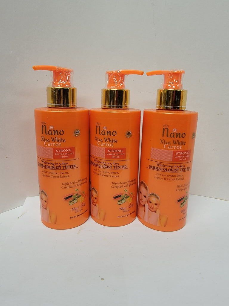 Nano Xtral White Carrot lotion