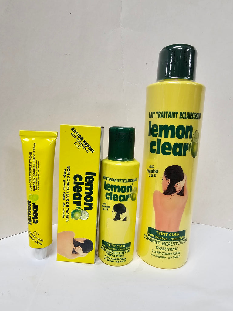 3 pics Lemon Clear Clearing Beauty Lotion 500ml