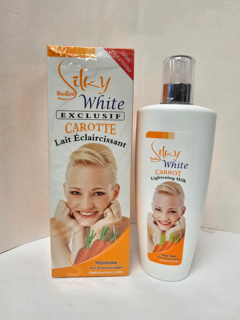 Silky White Exclusif Carotte Lait Eclaircissant Lightening body milk