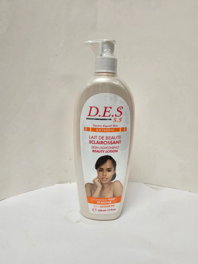 D.E.S Lait De Beaute Lightening Body Lotion 500ml