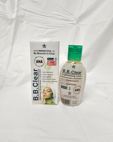 B.B Clear Skin Brightening oil 60ml