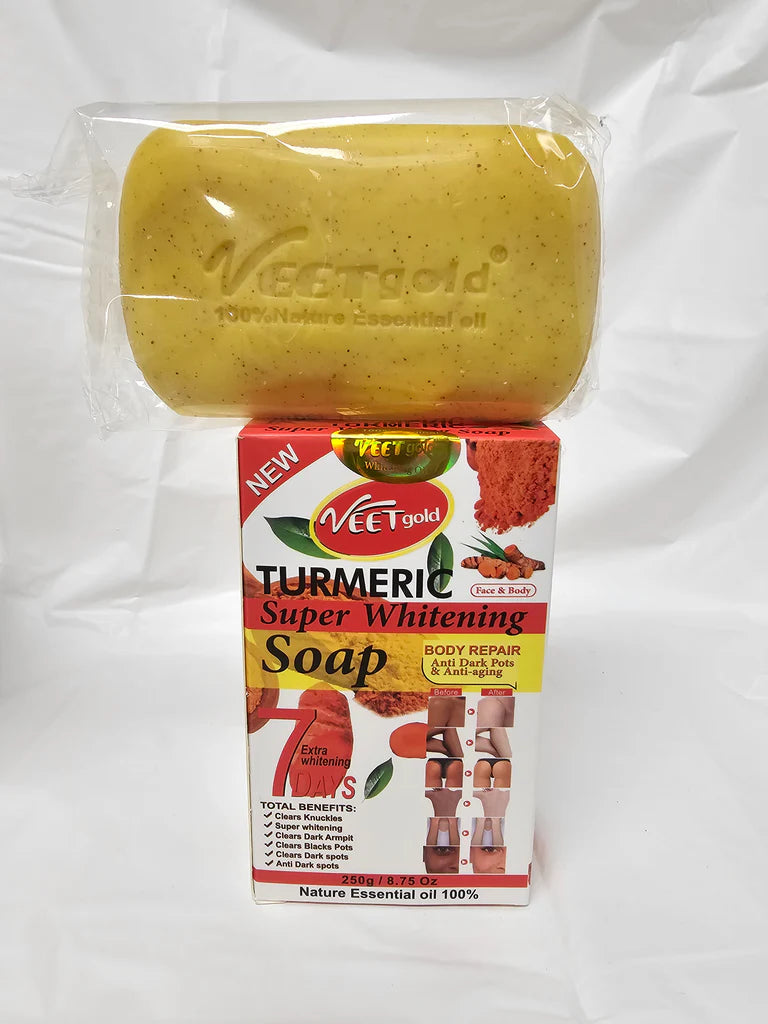 Veetgold Tumeric Glowing face & Body Soap