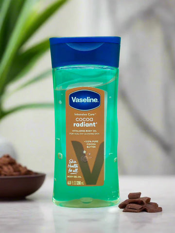 Vaseline Intensive Care Cocoa Radiant Body Gel Oil Scented - 6.8 fl. oz