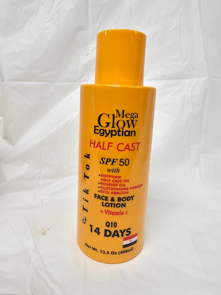 Mega Glow Egyptian Half Cast 400ml
