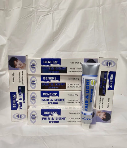 Beneks Fair & Light Cream 30g pack of 10