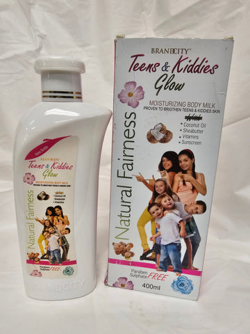 Teens & Kiddies Glow moisturizing body milk 400ml