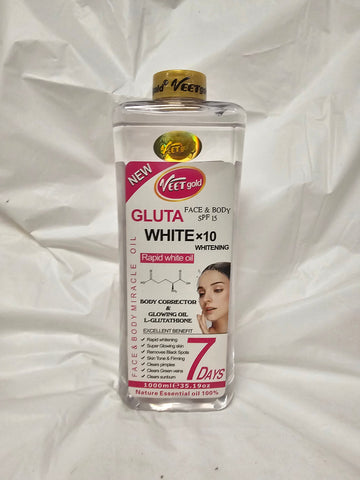 Veetgold gluta white oil 1000ml