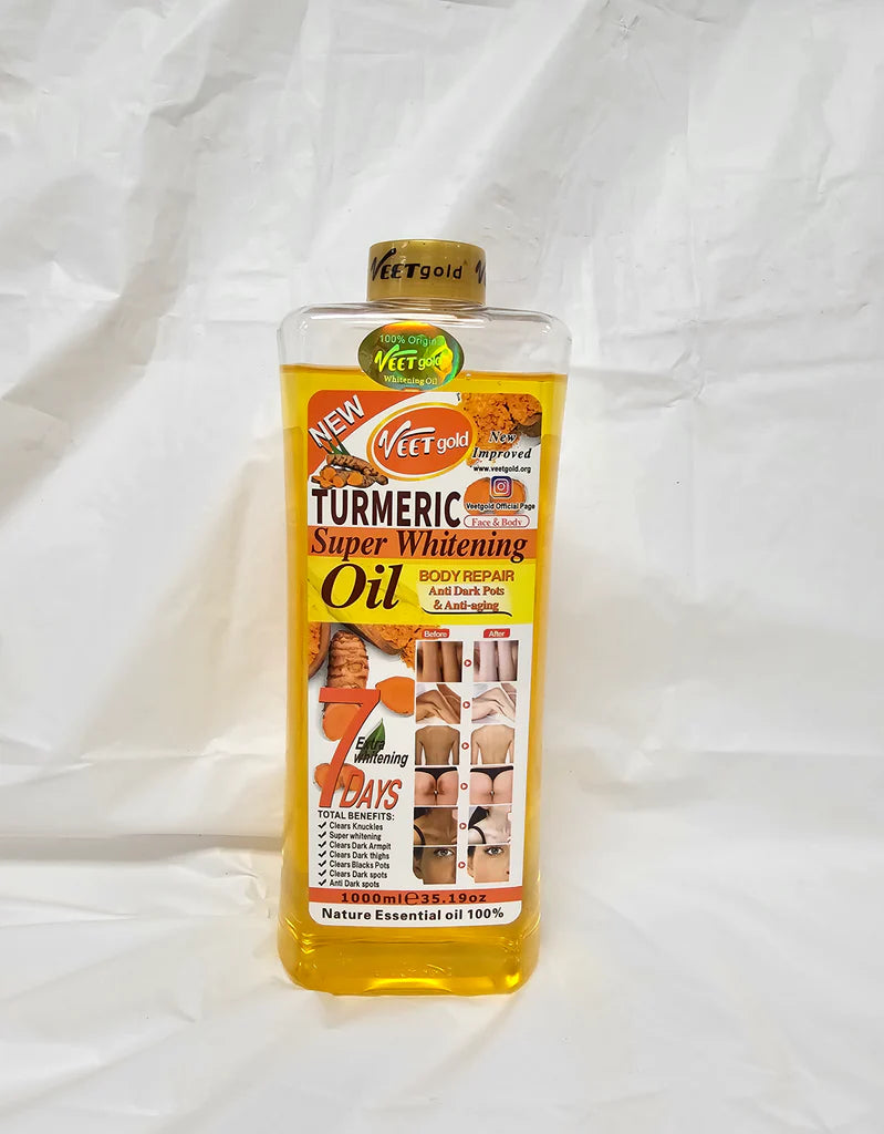 Veetgold Tumeric Glowing oil 1000ml