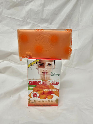 Lee carrot kojic soap 160g