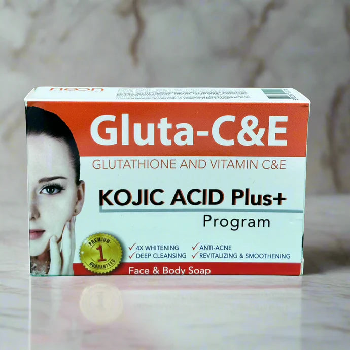 Gluta-C&E Kojic Acid plus+ Face & Body Soap