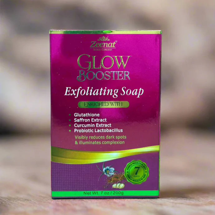 Zeenat Glow Booster Exfoliating Soap 200g