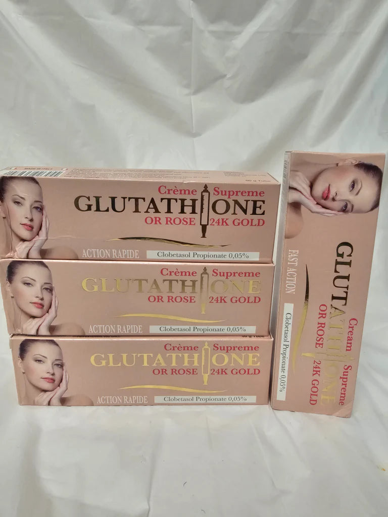 6 Pack Glutathione rose Tube Cream