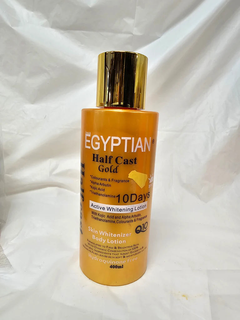 Egyptian Half Cast Gold Body Milk 400ml