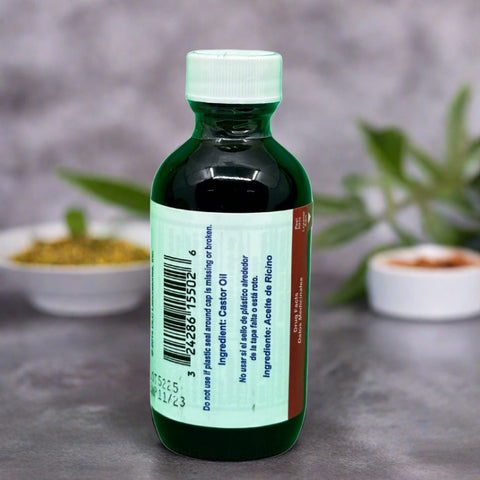 De La Cruz Castor Oil Stimulant Laxative 59ml / 2 fl.oz