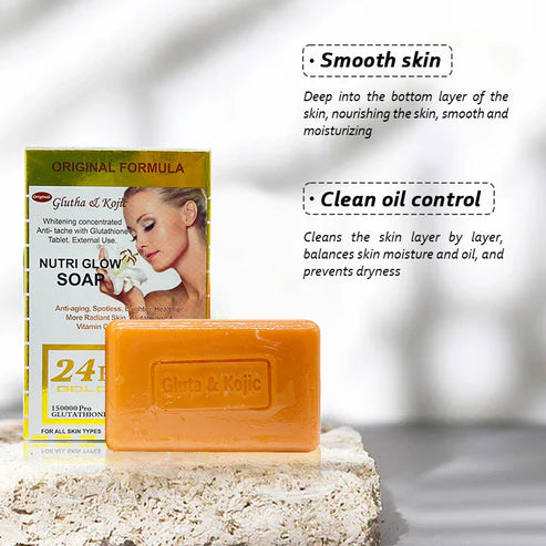 Gluta Master 24K Gold Gluta & Kojic Whitening Soap