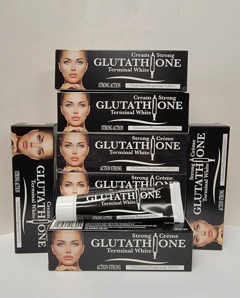 6 Pack Glutathione Cream Terminal White Tube Cream