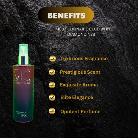 Mc Millionaire Club White Diamond N28 8.4oz