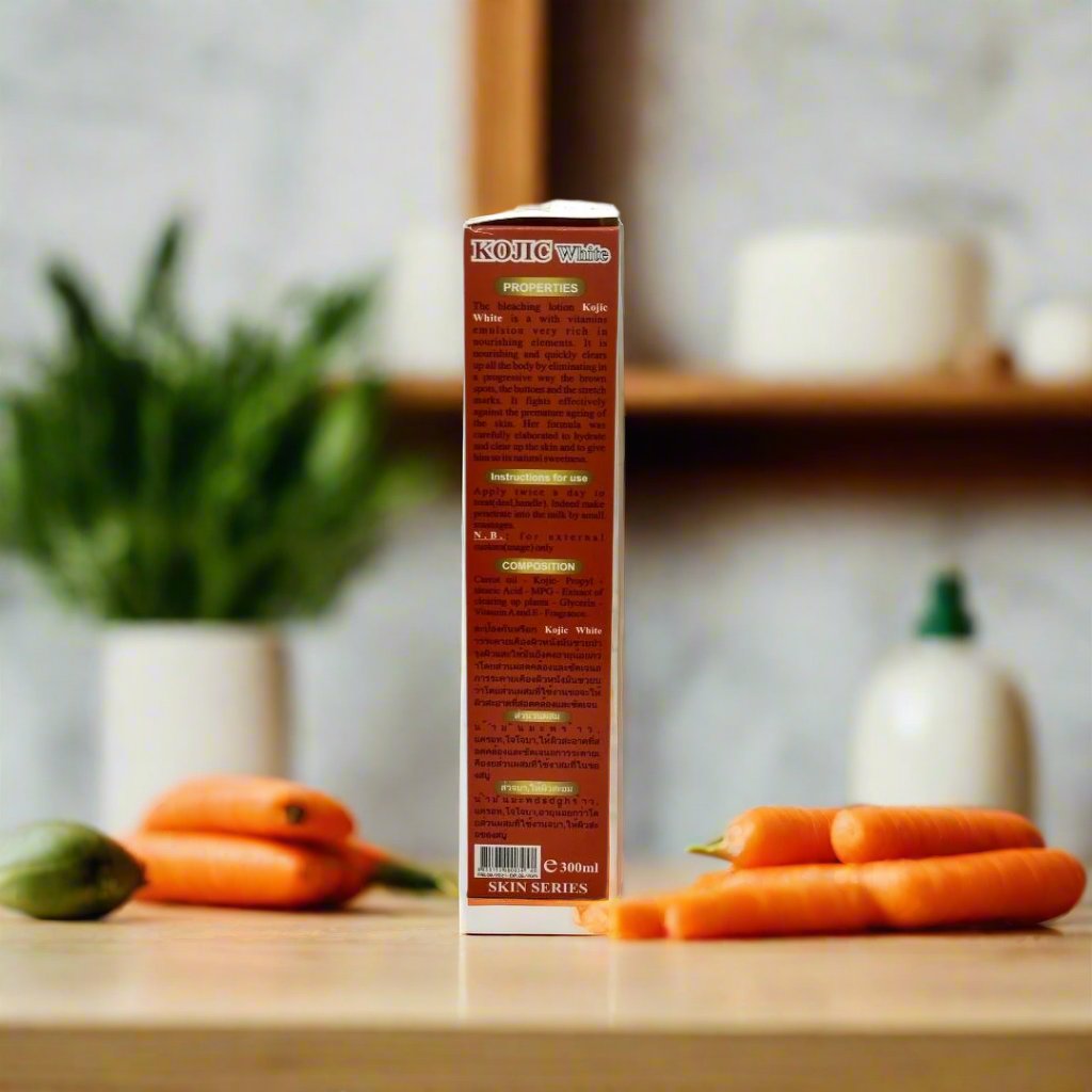 Kojic White Gluta Carrot Arbutin 7 days white lotion