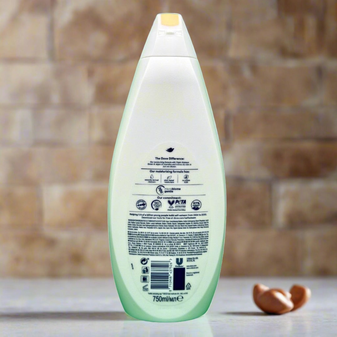 Dove Nourishing Care Argan Shower Gel 750ml