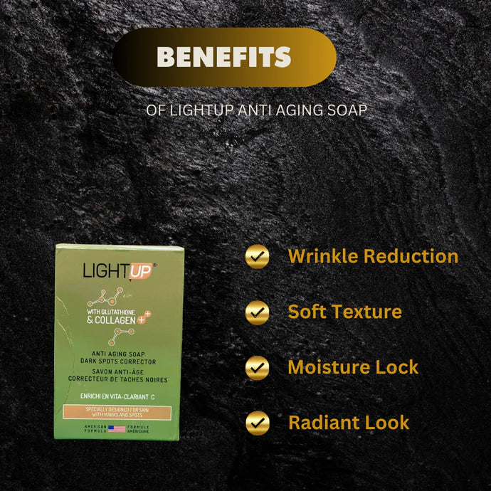 LIGHTUP Anti Aging Soap 200g