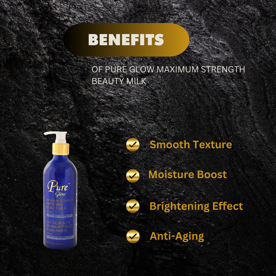 Pure Glow Maximum Strength Beauty Milk 16.8 oz