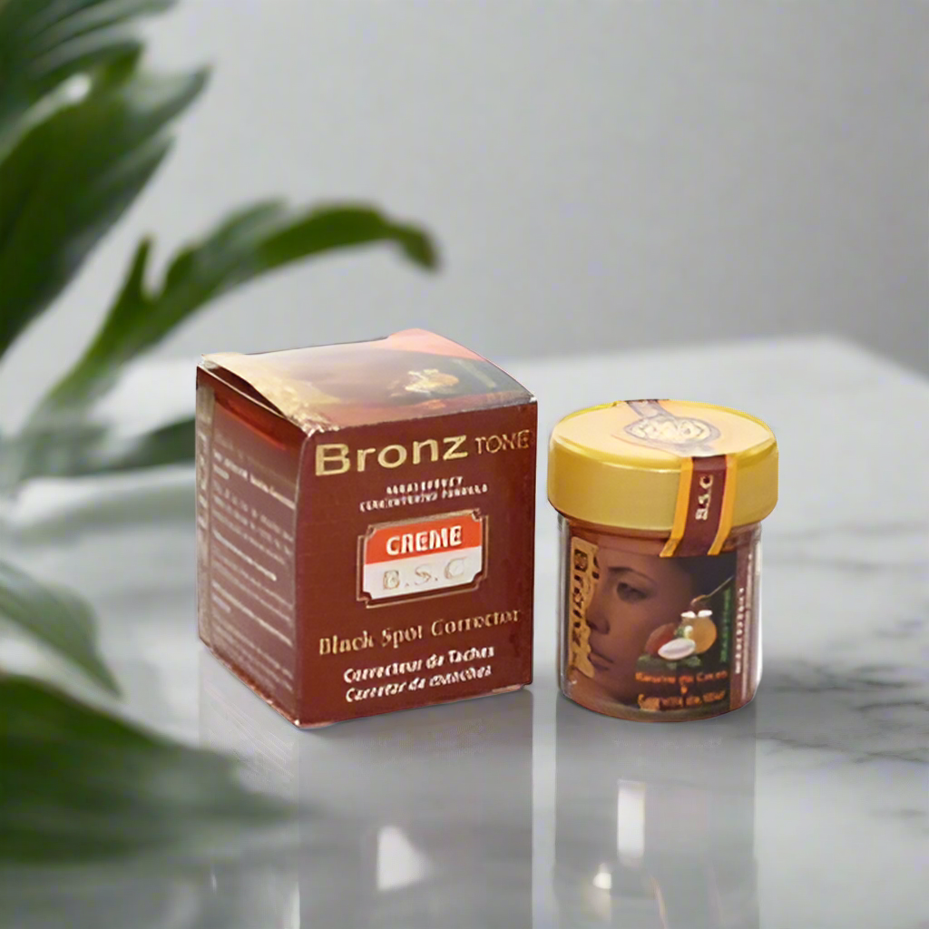 Bronz Tone Black Spot Corrector Cream Jar 1 oz