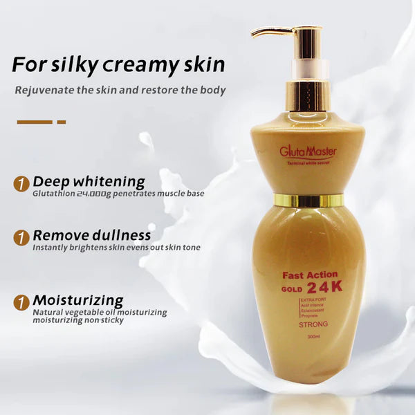 Gluta Master Extra 24K Gold Super Whitening Body Lotion