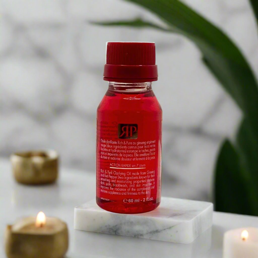 RICH & PURE Clarifying OIL Fast Action with Ginseng + Red Pepper 60 ml