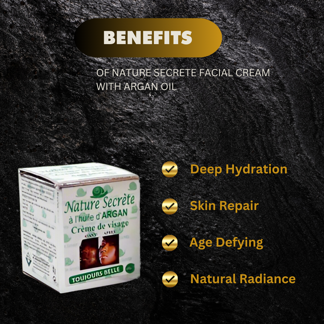 Nature Secrete Facial Cream With Argan 40g