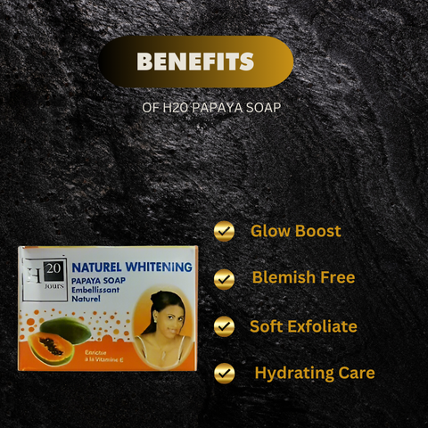H20 Papaya Soap 250g