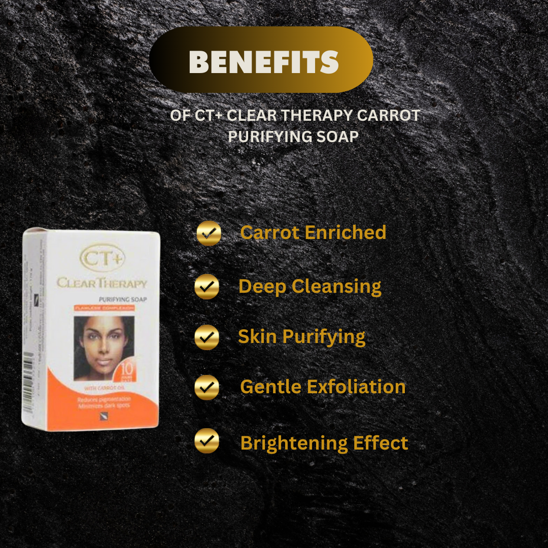 CT+ Clear Therapy Carrot Purifying Soap 5.8 oz