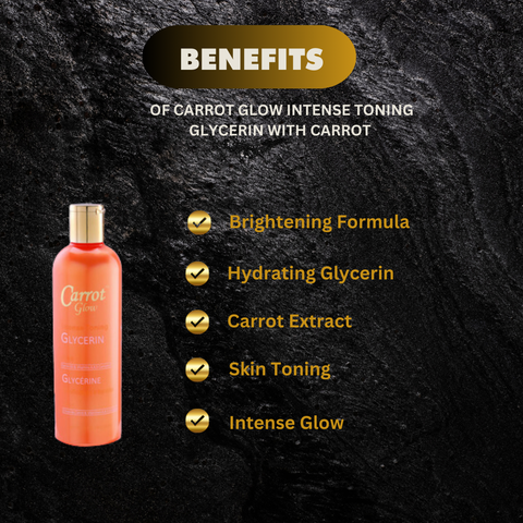 Carrot Glow Intense Toning Glycerin With Carrot 16.8 oz