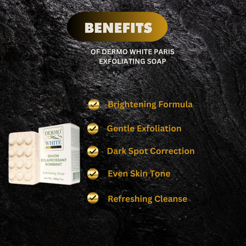 Dermo White Paris Exfoliating Soap 7 oz