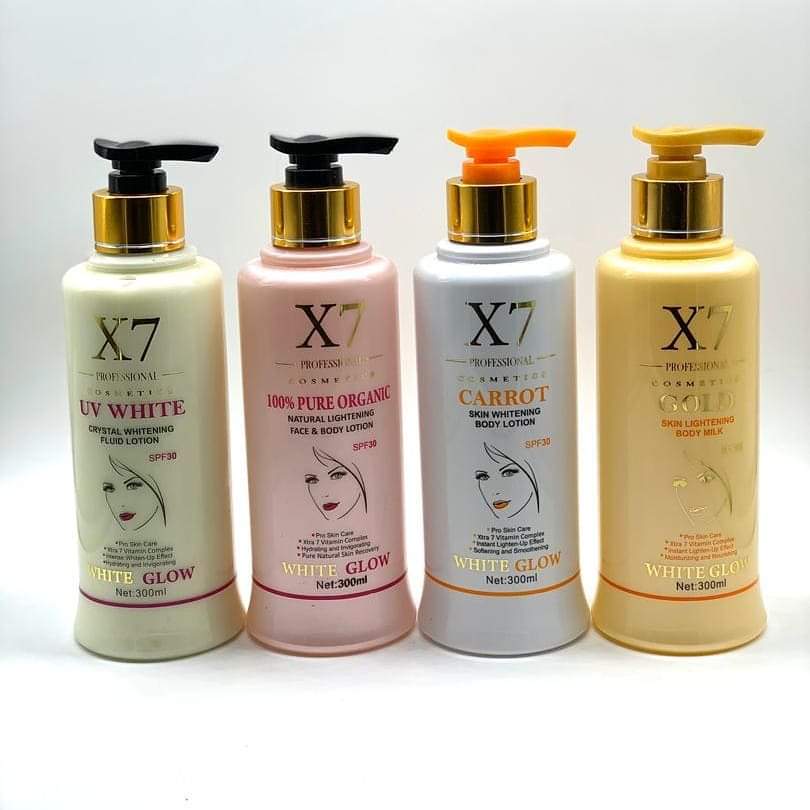 X7 PROFESSIONAL ORGANIC SKIN LIGHTENING BODY MILK