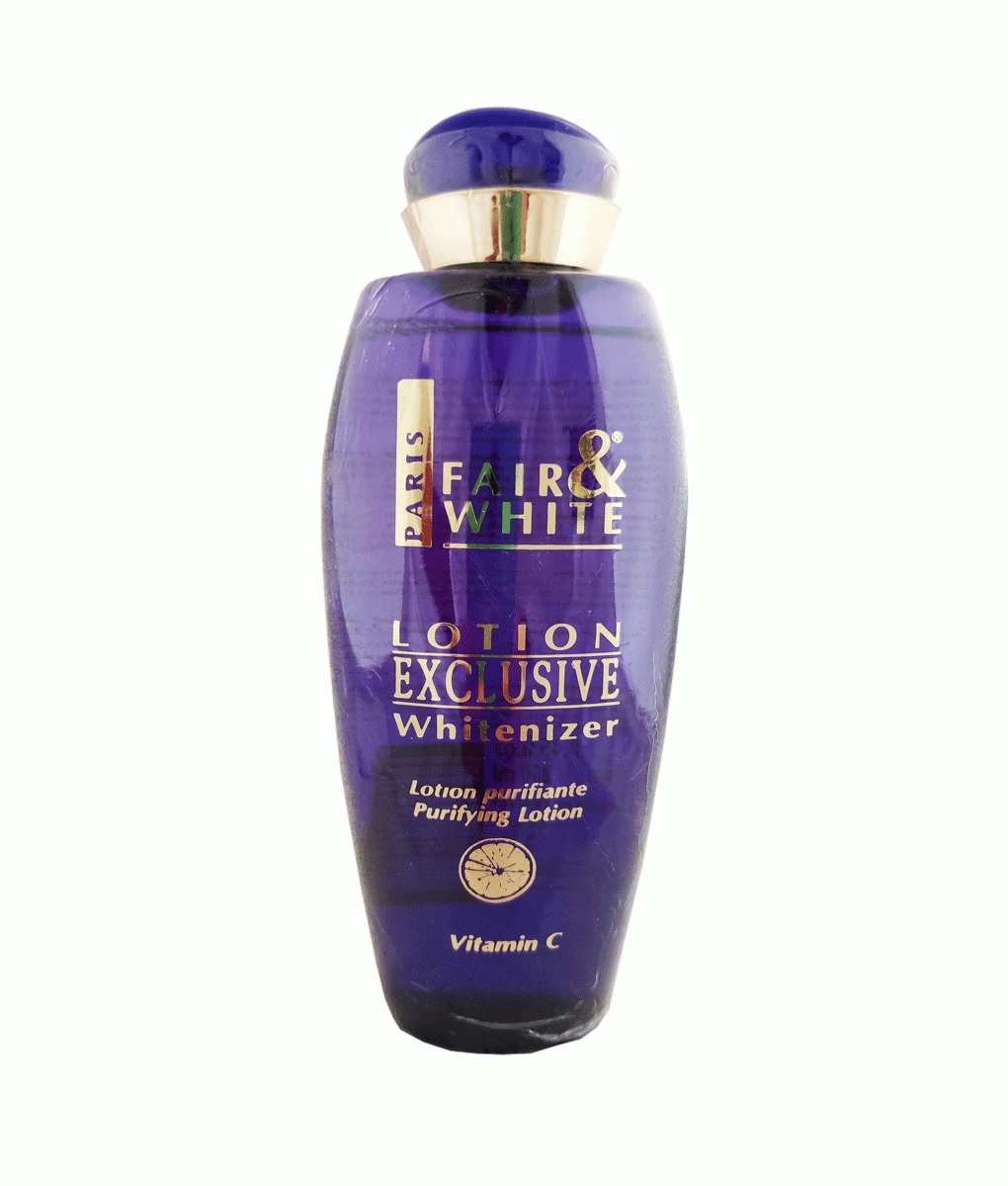 Fair & White Exclusive Whitenizer Purifying Body Lotion 8.45 fl 250 ml Vitamin C