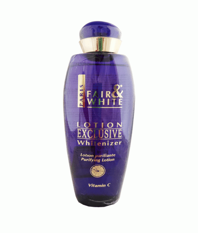 Fair & White Exclusive Whitenizer Purifying Body Lotion 8.45 fl 250 ml Vitamin C