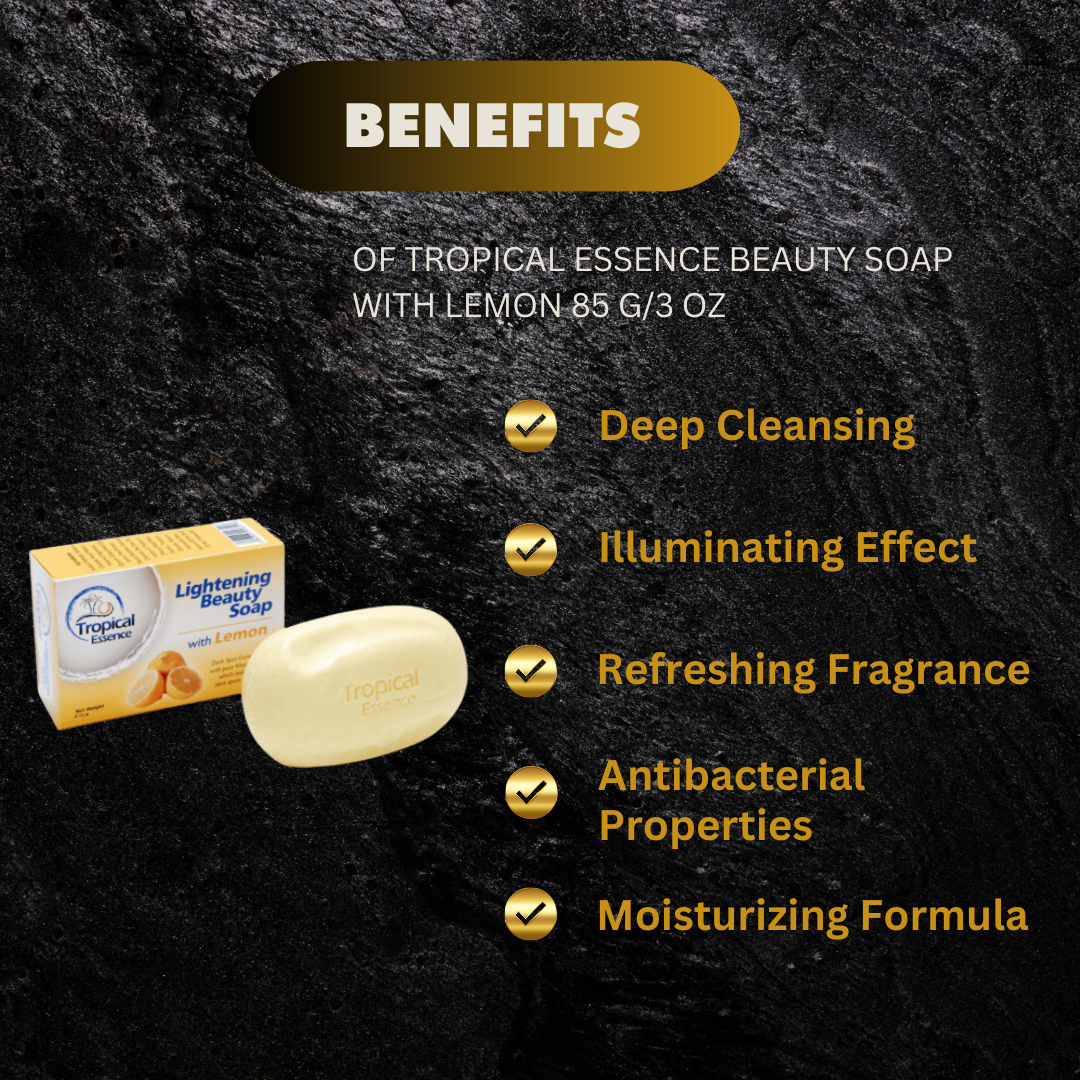 Tropical Essence Beauty Soap With Lemon 85 g/3 oz