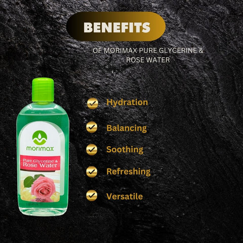 Morimax Pure Glycerine & Rose Water 250ml